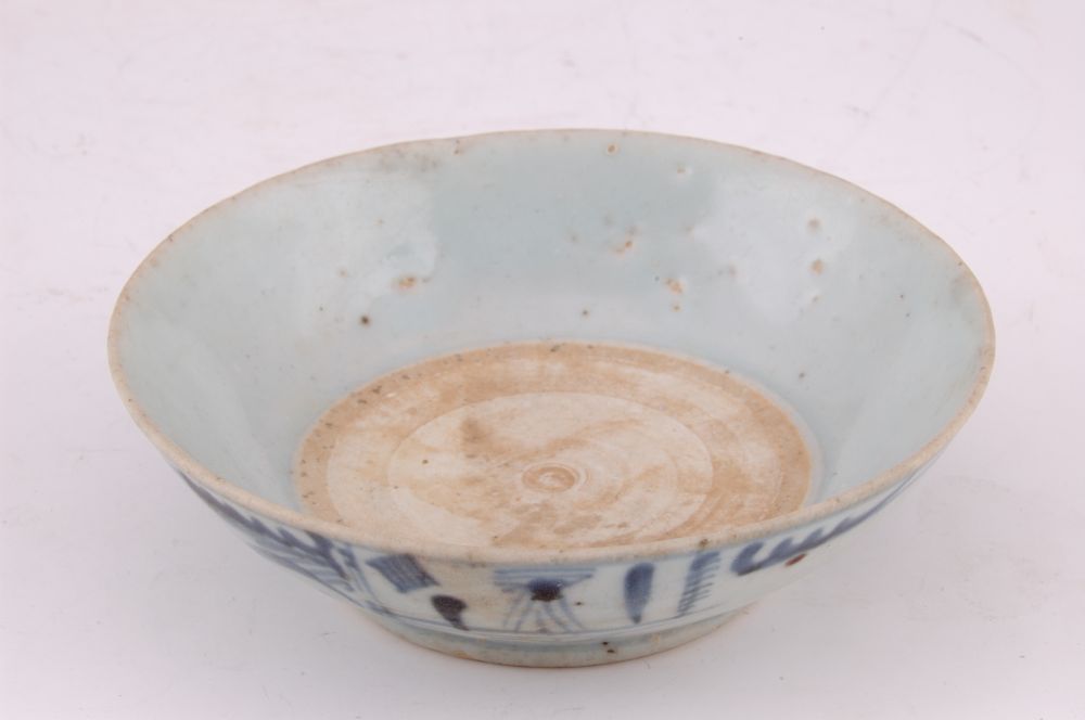 青花花卉纹碗