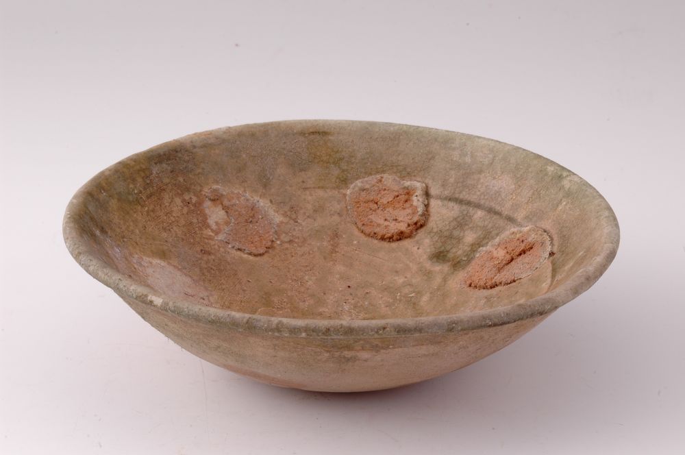 青黄釉碗